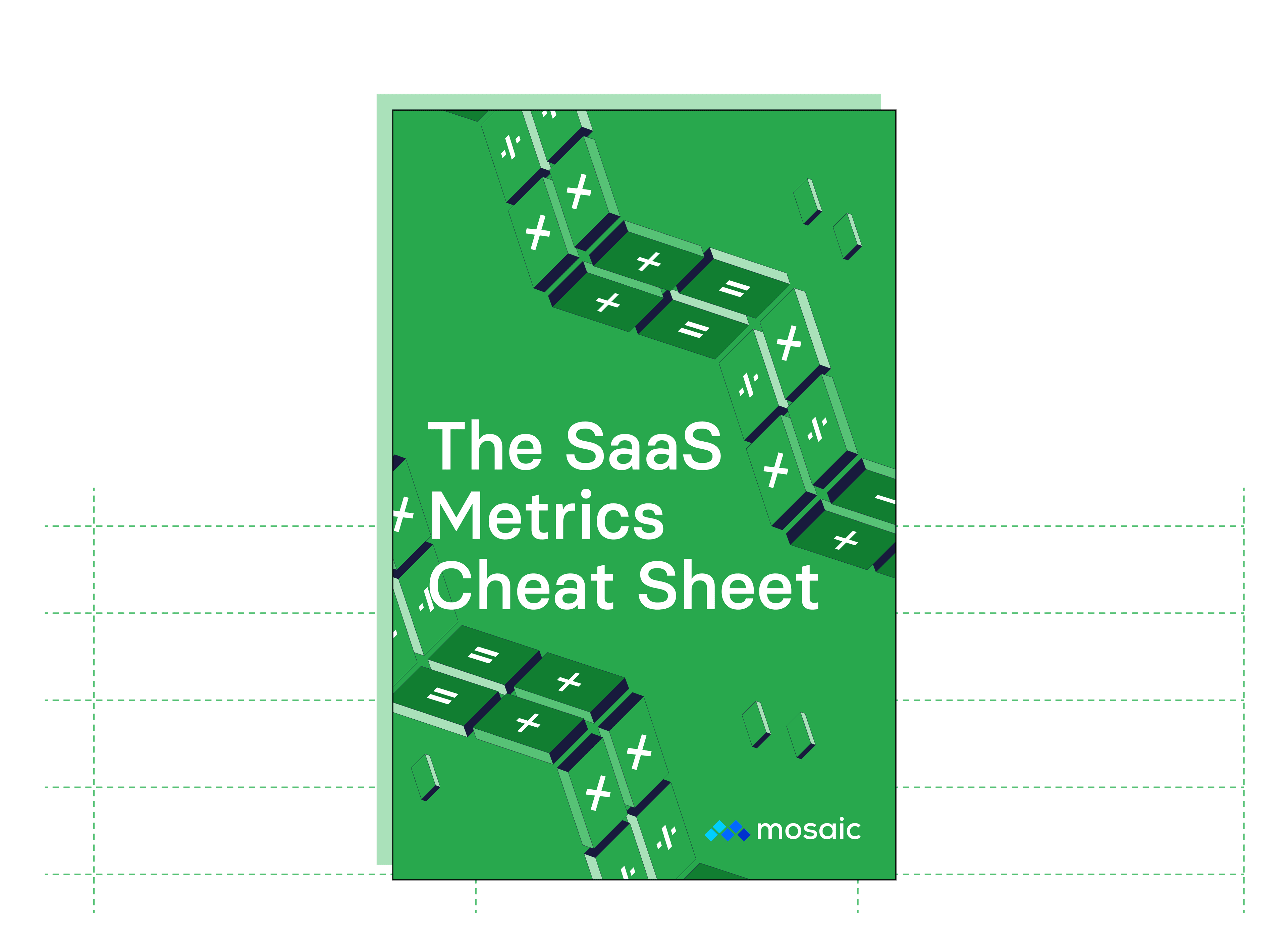 SaaS Metrics Cheat Sheet landing page inline